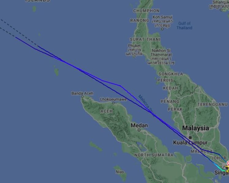 5 crew members injured after severe turbulence forces BA flight to turn back to Singapore