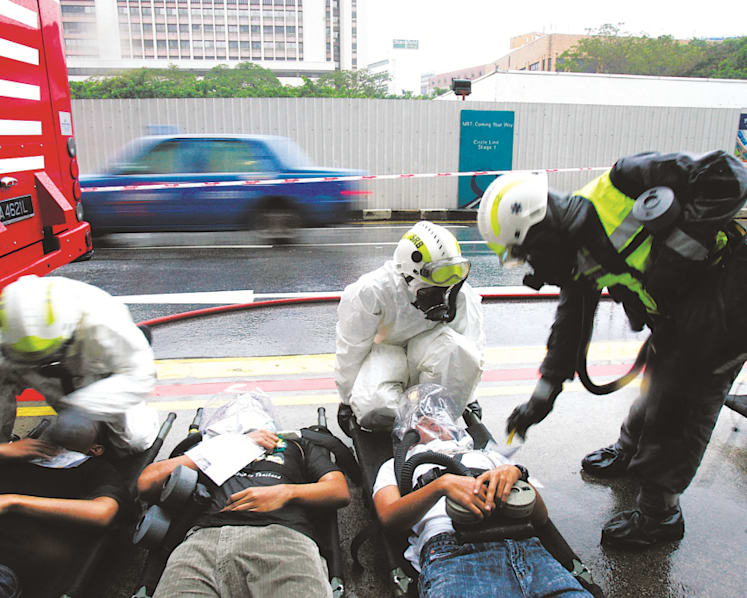 SCDF officers can now take fingerprints of unconscious people in medical emergencies