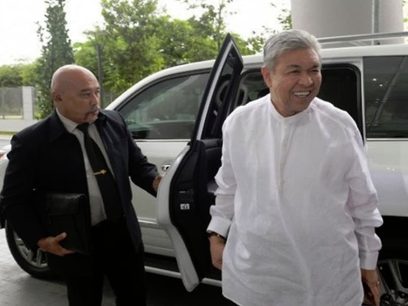 UMNO president Ahmad Zahid&rsquo;s graft trial suspended after hospitalisation due to fall