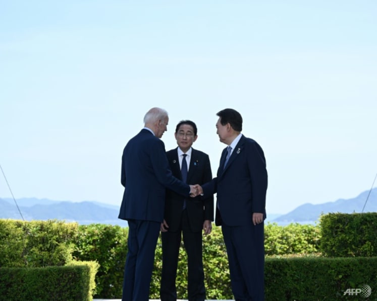 China, North Korea on the agenda, as US, Japan, South Korea leaders convene to forge closer ties