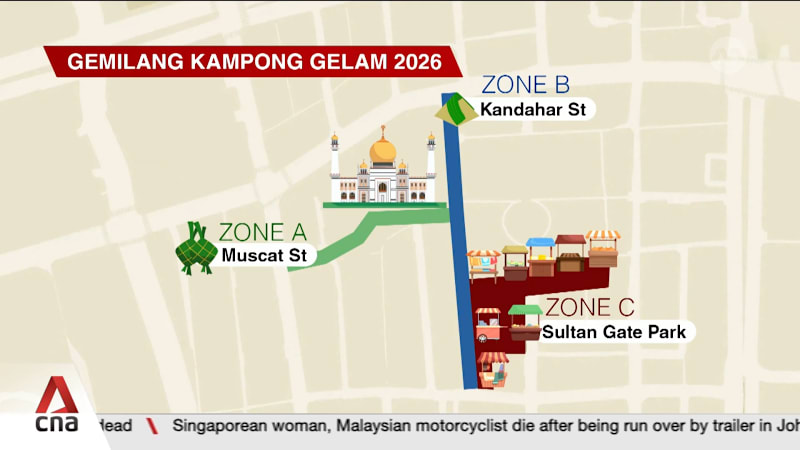 Kampong Gelam Ramadan bazaar to have 15% fewer booths, stall rentals reduced by S$1,000
