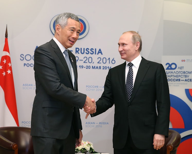 PM Lee meets Putin, affirms deepening relations