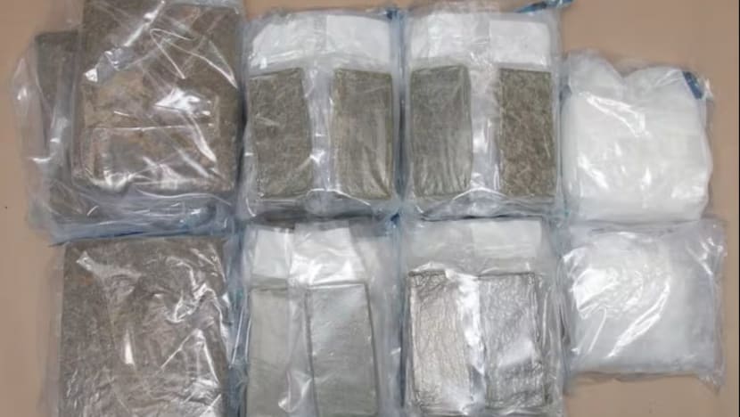 Lelaki 22 tahun diberkas dengan dadah lebih 10kg di Pusat Pemeriksaan Woodlands