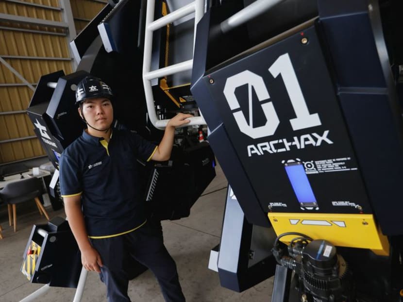 Japan startup develops 'Gundam'-like robot with S$3.7 million price tag
