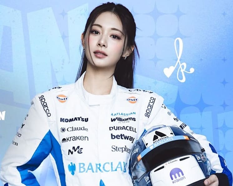 Twice's Tzuyu to visit Singapore as part of collaboration with Williams F1 and anime Dan Da Dan Twice's Tzuyu to visit Singapore as part of collaboration with Williams F1 and anime Dan Da Dan