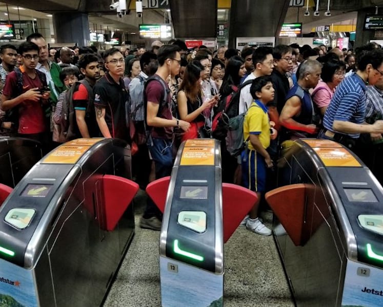 Commuters hit by Wednesday morning peak-hour train delay of up to 40 mins