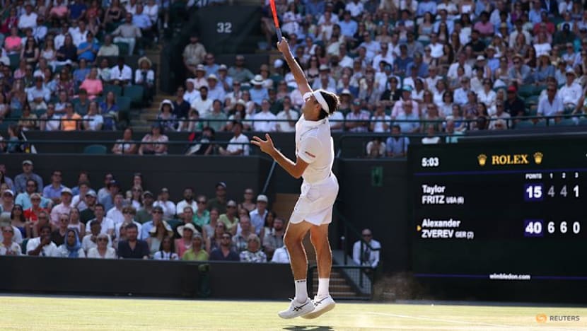 Flawless Zverev cracks Fritz code to reach Wimbledon semi-finals