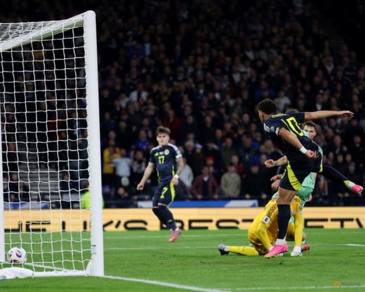 Scotland's Adams and McTominay score in 2-1 win over Belarus