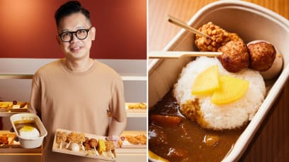 Ex-Graphic Designer Opens Fun Japanese Curry Bento Shop With Pick-Your-Own Skewers Concept 