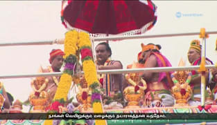 கொட்டும் மழையில் சிறப்பாக நடைபெற்ற  ஸ்ரீ தரும முனீஸ்வரன் ஆலயக் குடமுழுக்கு