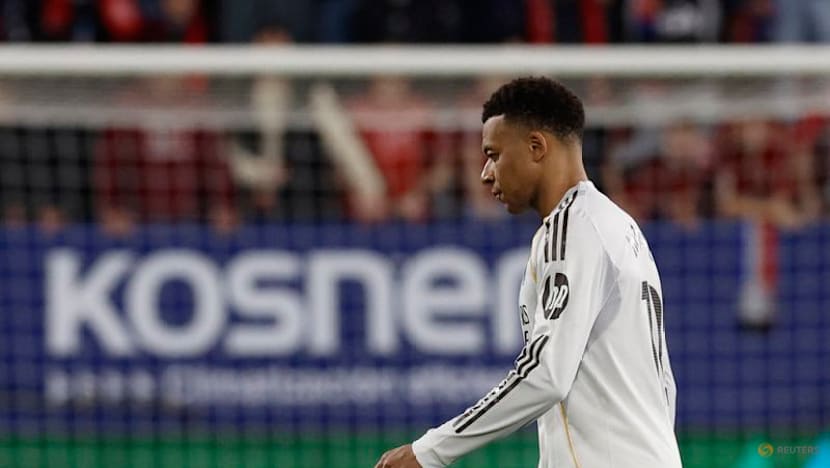 Mbappe to miss Real's playoff against Benfica, Prestianni appeal dismissed