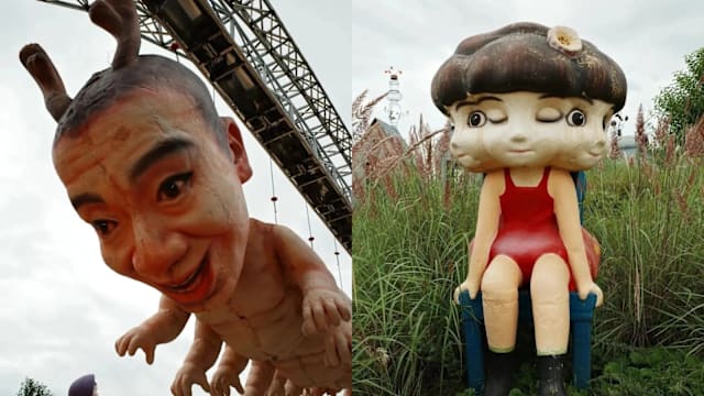 丽江主题公园“诡异雕塑”引热议 园方：主打童真童趣