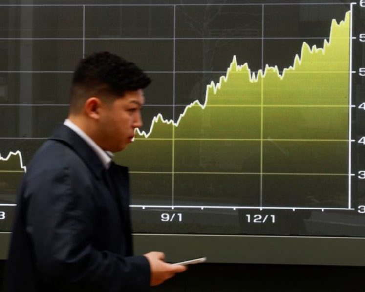 Foreign investors buy Japanese stocks for eighth week on AI rally
