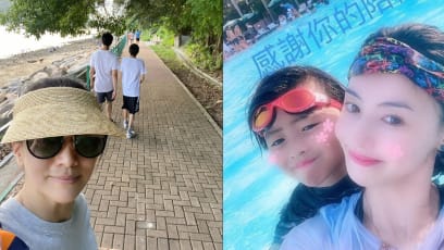 Cecilia Cheung And Anita Yuen Get Emo About Motherhood And Life While Out With Their Sons