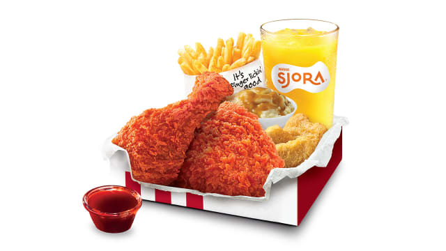 无辣不欢！KFC Red Hot Chicken火辣回归