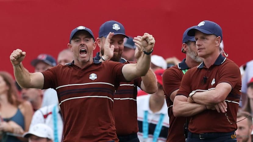 Europe pile pain on US team in Ryder Cup day two demolition