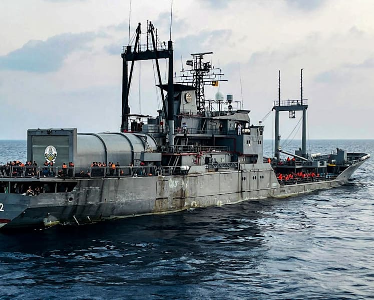 Sri Lanka denounces war deaths, houses Iran sailors