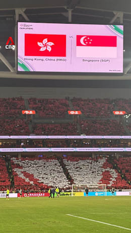 Sell-out crowd at Hong Kong vs Singapore Asian Cup qualifier