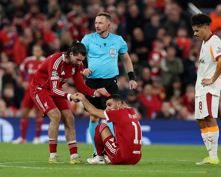 Injured Salah out of Liverpool's Brighton trip and Egypt's game with Spain, says Slot