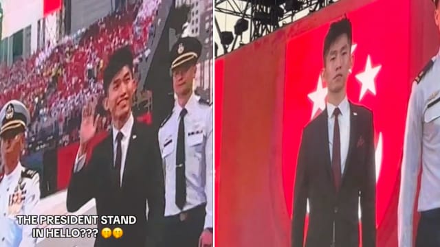 国庆庆典彩排总统替身爆红 男子获赞：帅过韩星