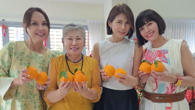 正月初一头一天……看谁抢先来金银姬家“报到”啦！