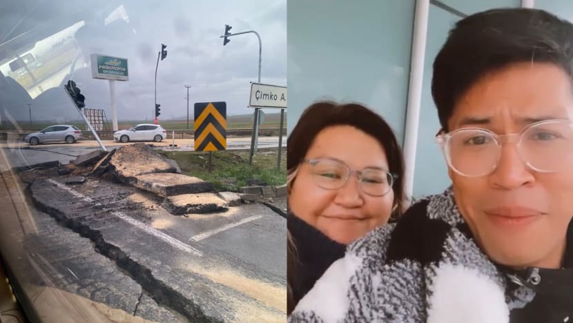 Percutian pasangan adik beradik SG berubah cemas ekoran gempa Turki