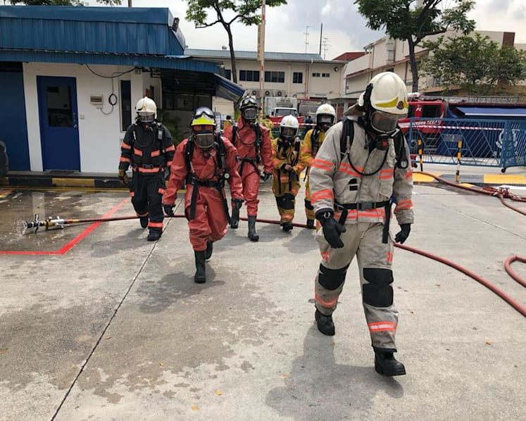 Ammonia leak at Jurong factory sends 3 workers to hospital