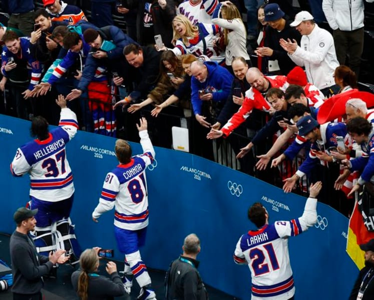 Ice hockey-US beat Canada in overtime thriller to end 'golden drought'