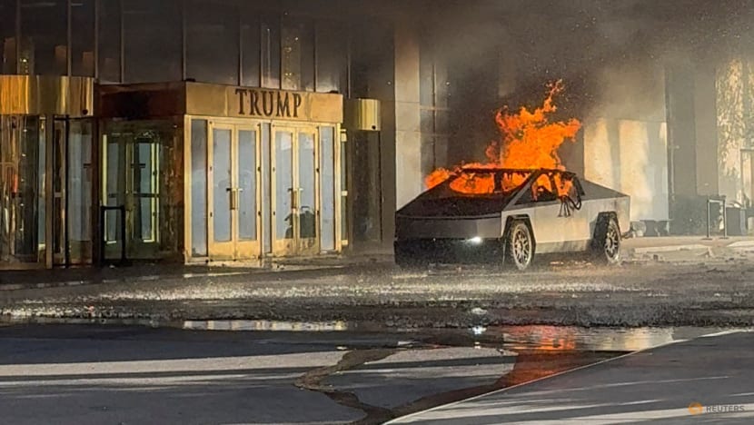 Tesla Cybertruck blast in Las Vegas: Officials probing connection with New Orleans attack Tesla Cybertruck blast in Las Vegas: Officials probing connection with New Orleans attack