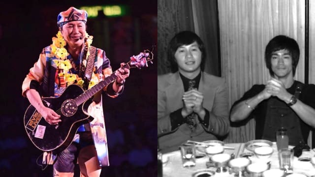 发文向网民拜年　许冠杰晒与李小龙昔日合照