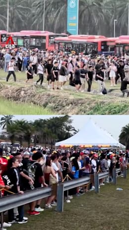 Long queues and shuttle delays frustrate F1 fans at Sepang