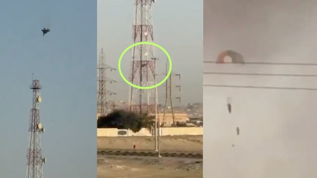 多架美军战机在科威特坠毁 机组人员全部生还