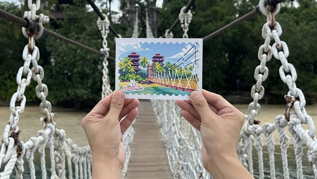Sentosa unveils scenic posting box at Palawan Beach for visitors to send postcards worldwide