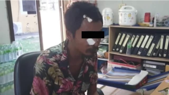 五岁女儿险遭性侵 泰母用熨斗击打吸毒者