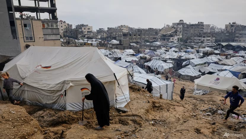 Ribuan khemah musnah di Gaza akibat ribut kencang