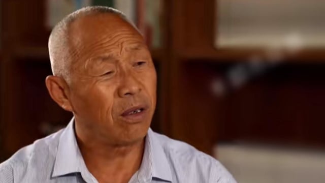 中国老翁因缺水 一生只能洗三次脸