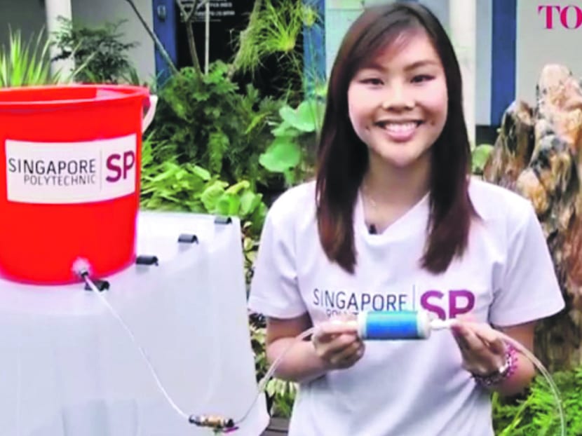 SP’s Sandy Loh demonstrating how to use the Gravity filter.