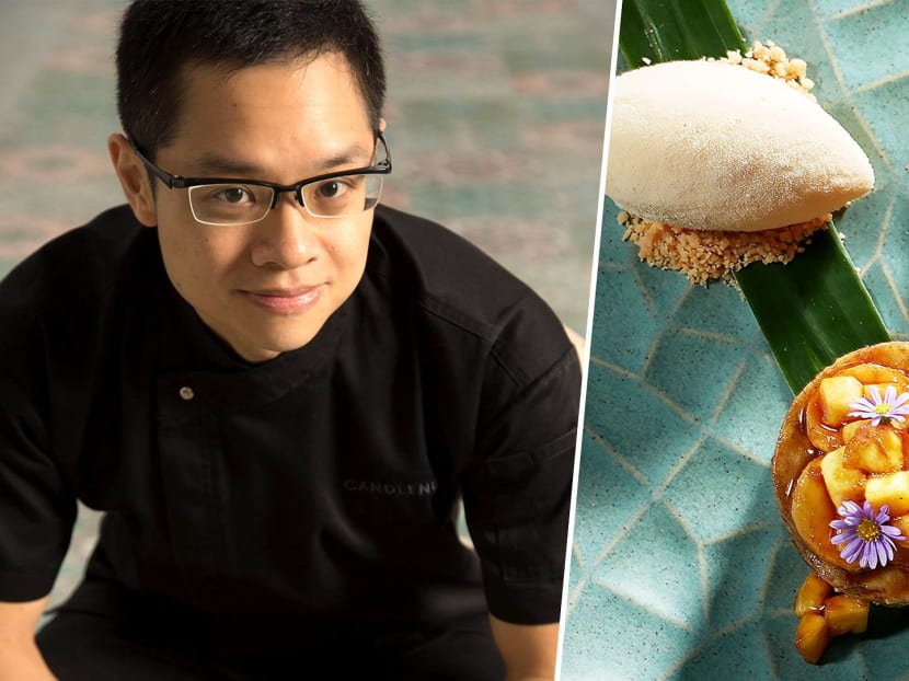Chef Malcolm of the one-Michelin-starred eatery shares his recipe with 8 DAYS.