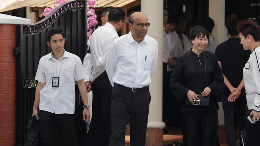 PM Lee, family and friends pay respects to S R Nathan