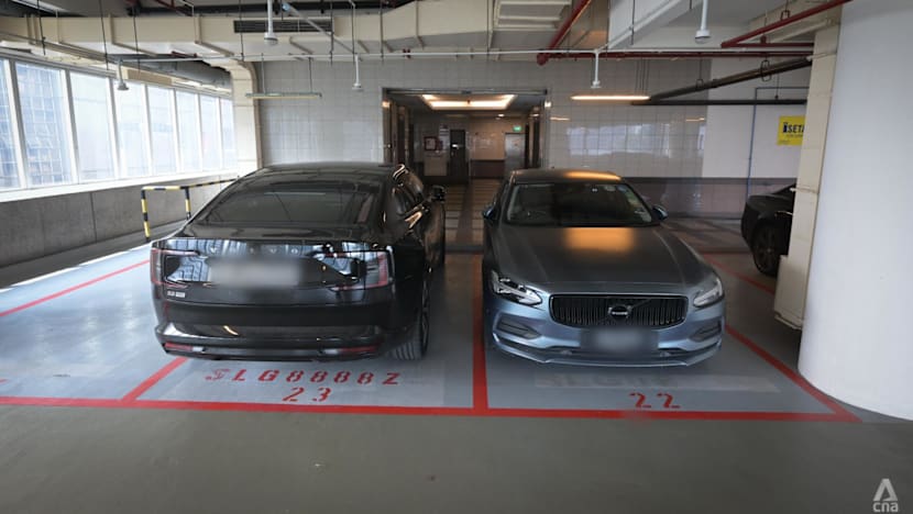3 parking lots, but only room for 2: The squeeze at Singapore's older car parks