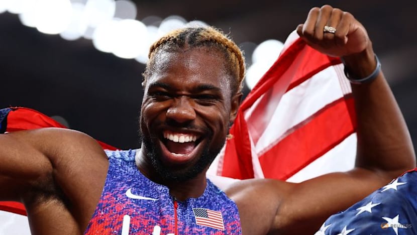 Lyles and Jefferson-Wooden lead US to sprint relay double
