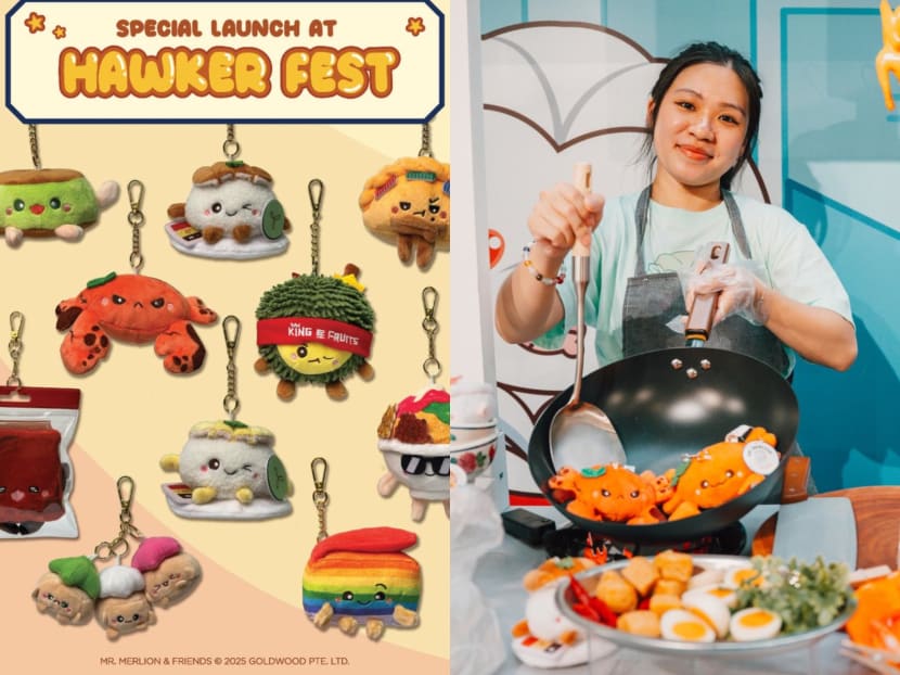 Changi Airport launches Jellycat-inspired plushies of local food like chicken rice and kopi