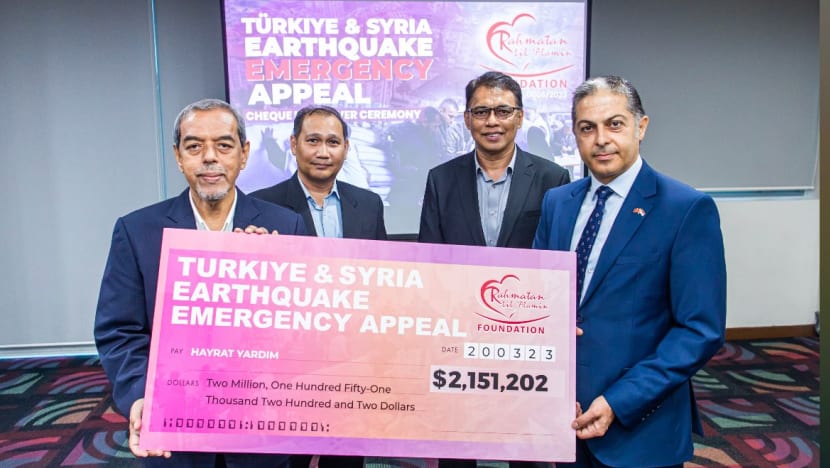 KILASAN: RLAF kumpul lebih S$2.1 juta bagi mangsa gempa Turki, Syria; Inflasi teras SG kekal tidak berubah 5.5% pada Feb; M'sia perkenal dasar baru dalam usaha mansuh hukuman mati mandatori