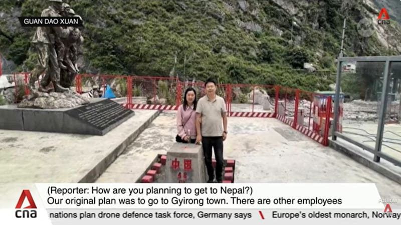 Nepal-Tibet disaster: CNA speaks with Chinese national whose wife has been missing since Wednesday
