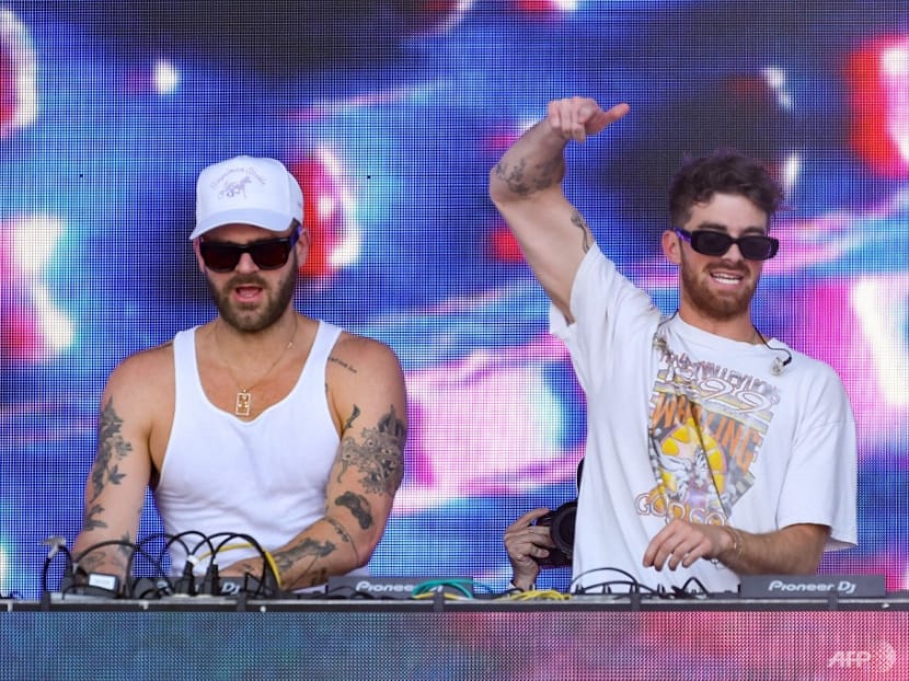 The Chainsmokers performing in Singapore in April at LIV Golf tournament The Chainsmokers performing in Singapore in April at LIV Golf tournament