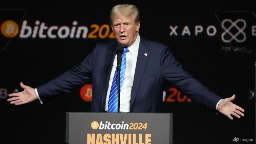 Trump cites China competition in vowing to create Bitcoin 'stockpile'