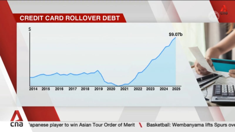 Unpaid credit card balances in Singapore cross S$9 billion in Q3 2025, highest in 10 years