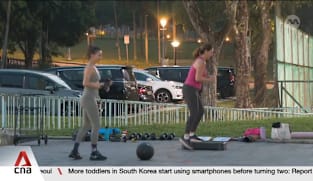 Some outdoor fitness classes in Singapore go on as planned despite haze
