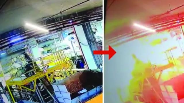 谷物烘干机发生粉尘爆炸 工厂工人被烧伤