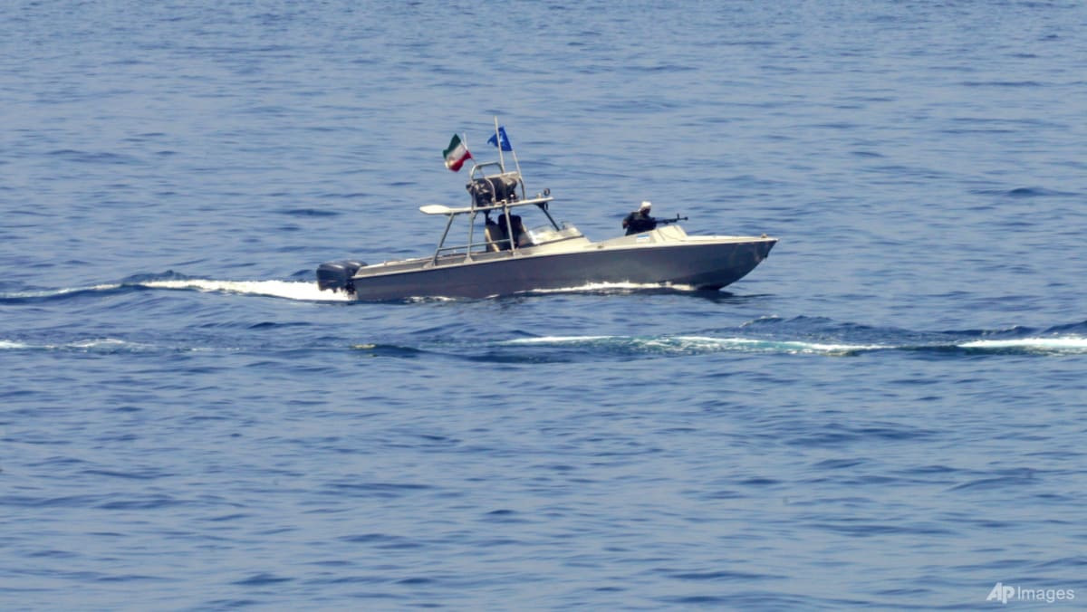 US tanker approached by Iranian gunboats in Strait of Hormuz - CNA